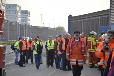 Filderstadt: S-Bahn Uebung am Flughafen